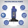 Digital Tyre Tread Depth Gauge Multipurpose Car Tread Depth Tester Tool for Safe Auto Tyre Tread Monitoring Tyre Wear Detection