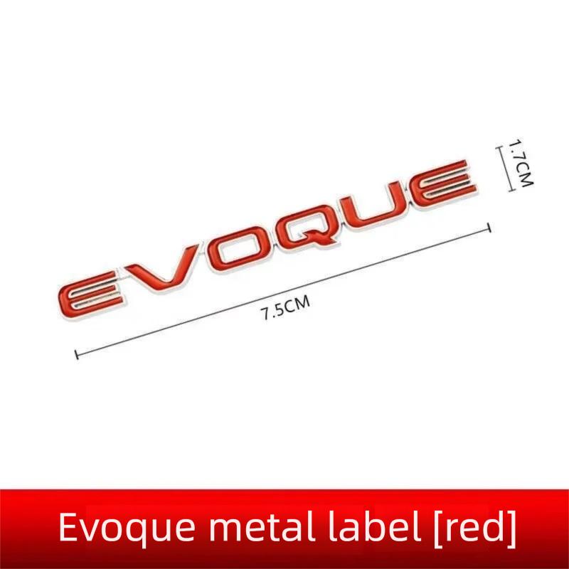 Modified Car Emblem Badge Sticker for Land Rover Range Rover Evoque Autobiography Rear Trunk XS2