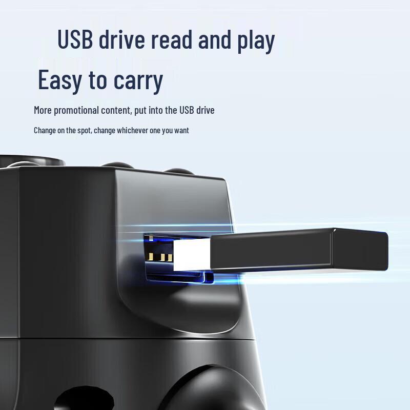 Leigongwang CR-600 Multifunction Bluetooth USB Megaphone CN plug (adapter included)