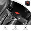 Carbon fiber Black Gear Shift Control Decor Cover for Challenger Charger Durango