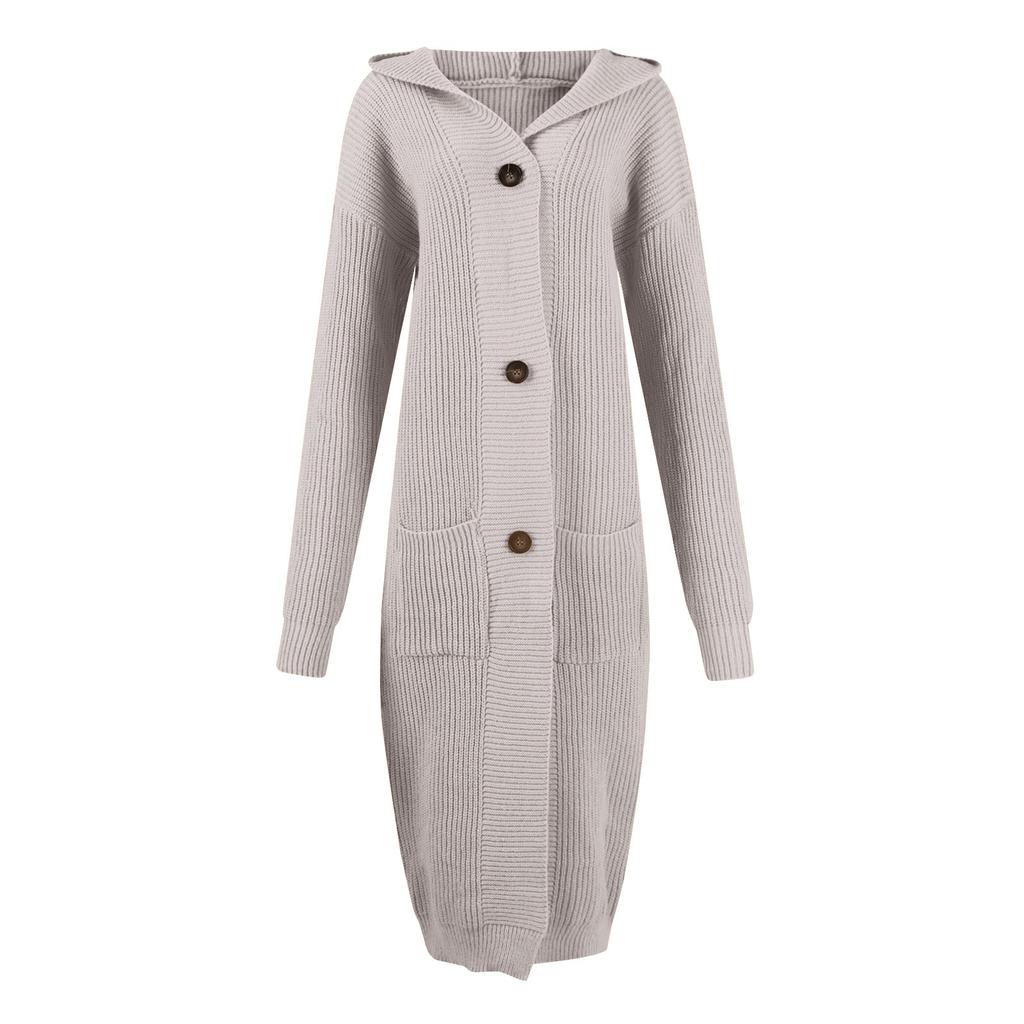 Long Sleeve Women Solid Color Hooded Top Lightweight  Jacket Coat Winter And Fall