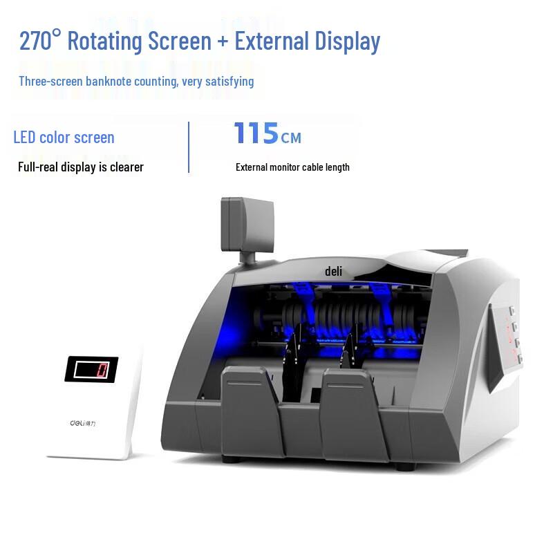 

Deli Smart Portable Banknote Counter 3910S