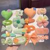 Cute Plush Butterfly Hair Clips for Girls - 2025 Style Duckbill Hairpins for Kids