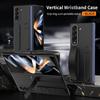 Slim Full-Body Protective Case With Wrist Strap Galaxy Z Fold 5 4 6 - Shockproof PC Cover Screen Film Integrated
