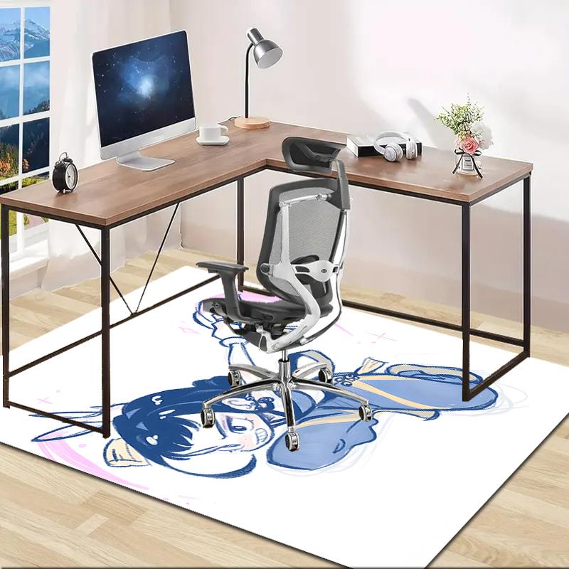 1pc KPop Demon Hunters ZOEY1 Design Area Rug - Non-Slip, Soft & Cozy Floor Mat for Living Room, Bedroom, Office - Indoor/Outdoor Decorative Carpet
