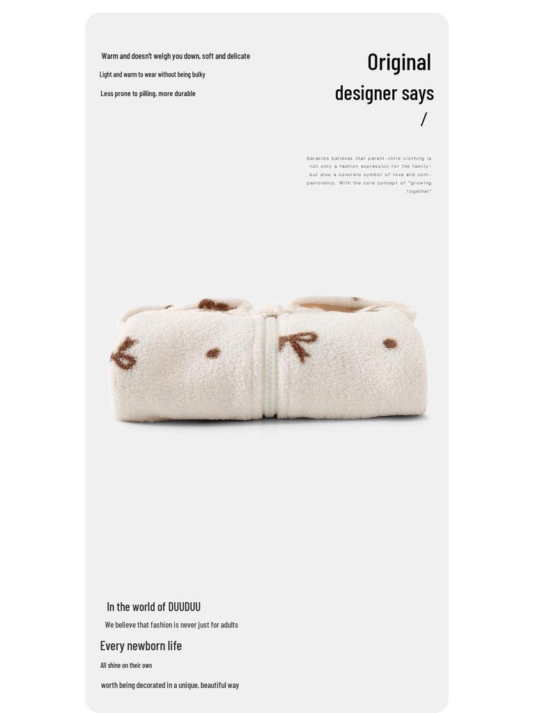 DUUDUU Baby Buitenkleding Verdikte Jumpsuit voor Herfst/Winter 2025