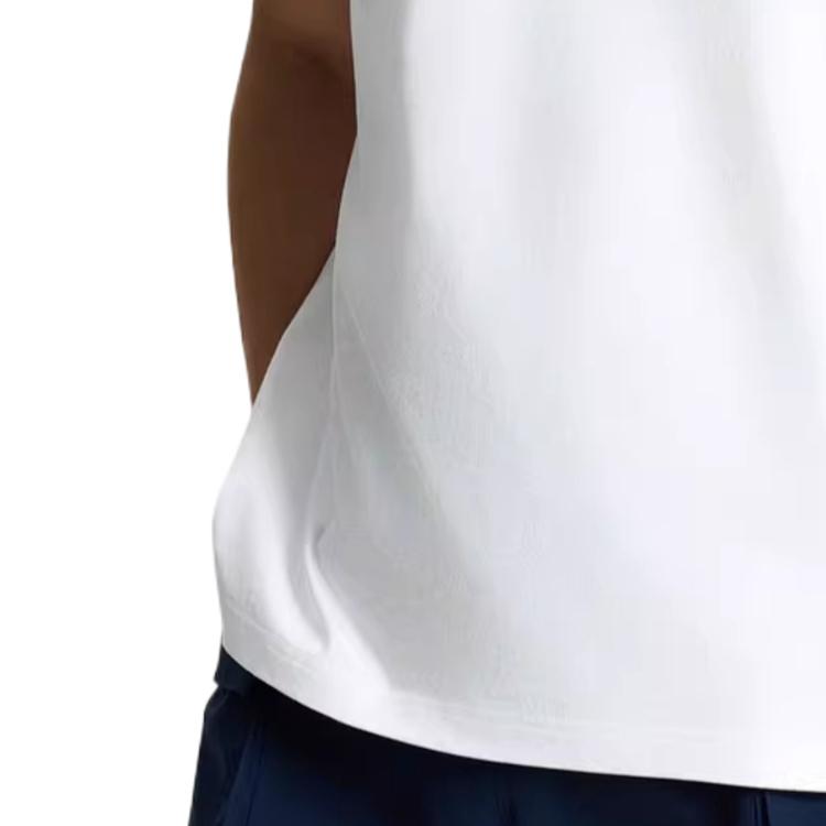 Adidas FW/AW25 Round Neck Solid Color Pullover T-Shirt Unisex Tops KX4873