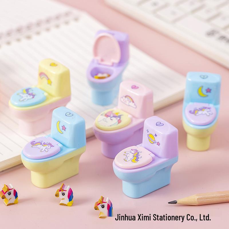 

Toilet-Shaped Pencil Sharpener for Classroom Points and Student Rewards