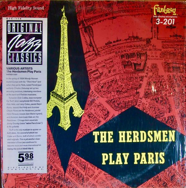 

LP Record HERDSMEN - Play Paris OJC116,F3201 ORIGINAL JAZZ C 1984 US Jazz Used