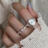Xiaomi 925 Sterling Silver Rings for Women Couple Minimalist Handmade Simple Blue Ball Star Ring Party Jewelry Gift Prevent Allergy