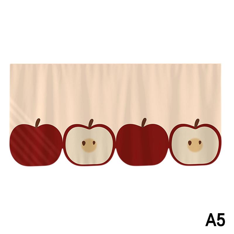 

Cartoon Door Curtain Short Curtains Self-Adhesive Easy No-Drill Privacy Curtain For Bedrooms, Living Rooms, Bathrooms, Kitchen A5