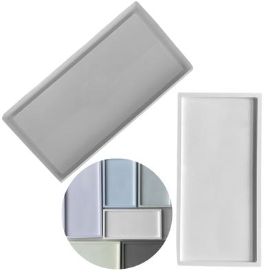 Moules de plaque en Silicone, plateau de fruits en Silicone, moules rectangulaires de moulage en résine époxy pour le moulage de résine, artisanat d'art DIY