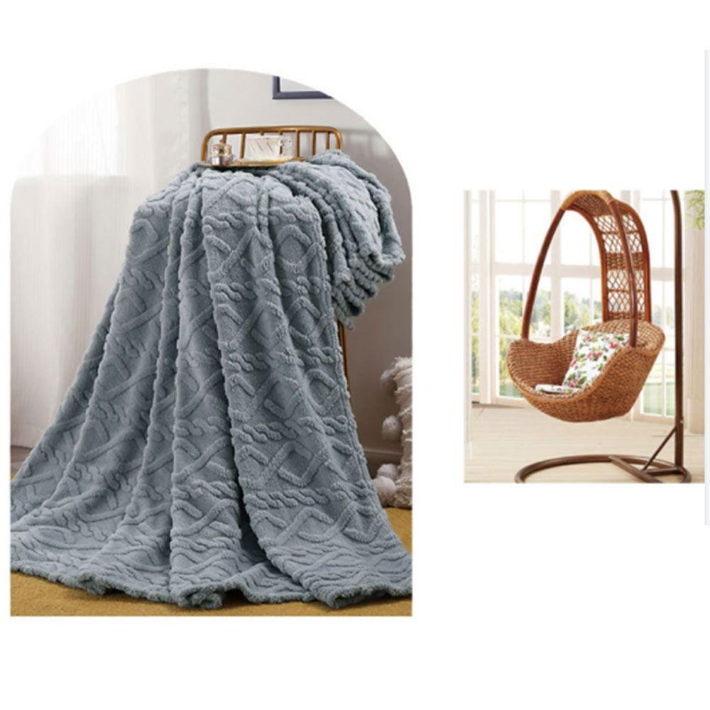 Washable Couch Blanket Flannel Fleece Bed Blanket Modern Throw Blanket  Living Room