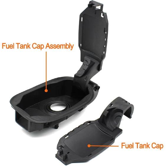 Exterior Car Fuel Tank Cap Cover Assembly Replacement Compatible For Mercedes BENZ E Class W213 E200 E300 E320 E260 2016-2023 2136301103(Tank Cap