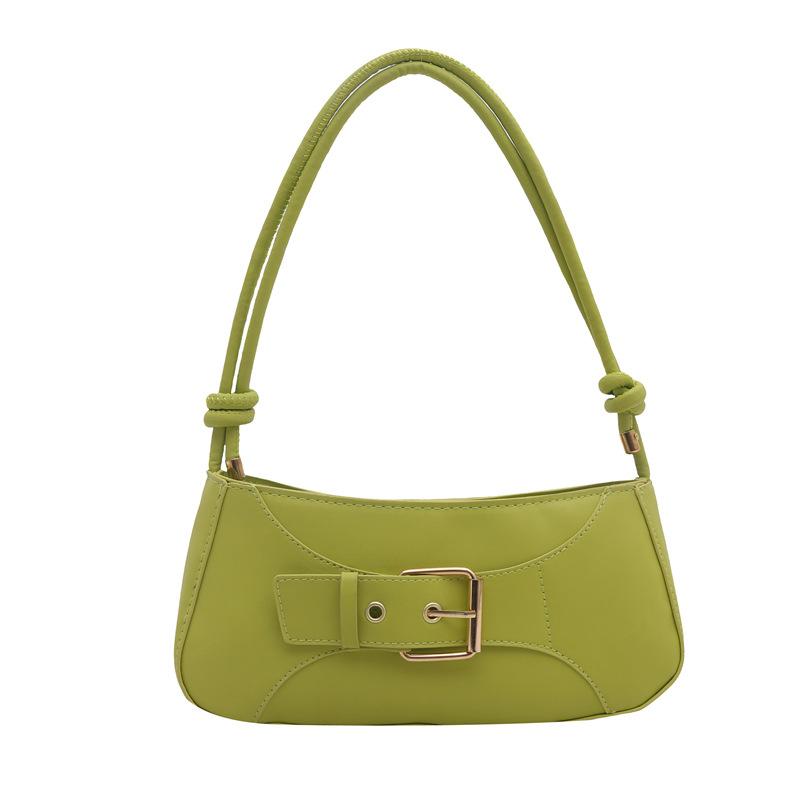 Stylish simple high texture armpit bag 2025 autumn new popular shoulder bag trend Internet celebrity niche women's bag tide
