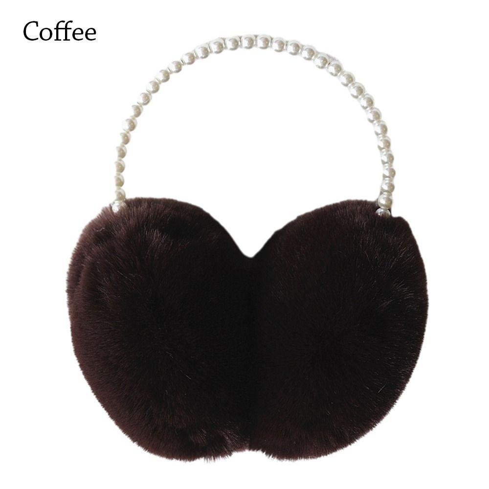 Perlen-Ohrenschützer, weich, Ohrenwärmer, Winter-Ohrenklappen, für Männer und Frauen