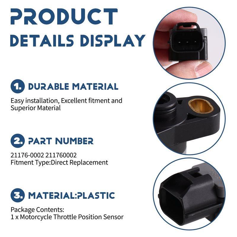 NEW HOT In Stock-Motorcycle Throttle Position Sensor CW 21176-0002 211760002 For Kawasaki Ninja ZX-6R ZX-12R Z1000 Z750S 03-06