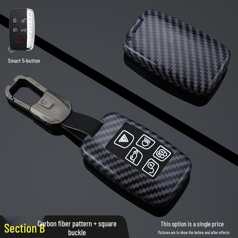 Fits Key Covers for Land Rover Discovery Sport, Range Rover Evoque, Velar, Freelander, Defender & Jaguar