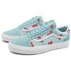 Vans Old Skool Canvas Letter Print Low Top Skate Shoes Unisex Sneaker Light-Blue VN0A5KRFB63