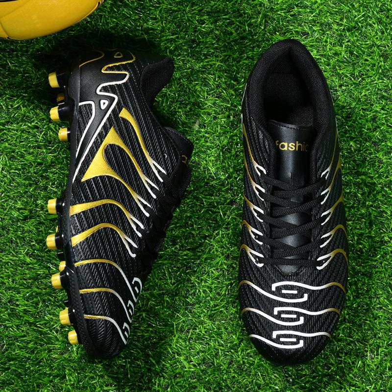 Football shoes men's youth children's football shoes AG spikes tf broken Ding training game sports shoes 2025