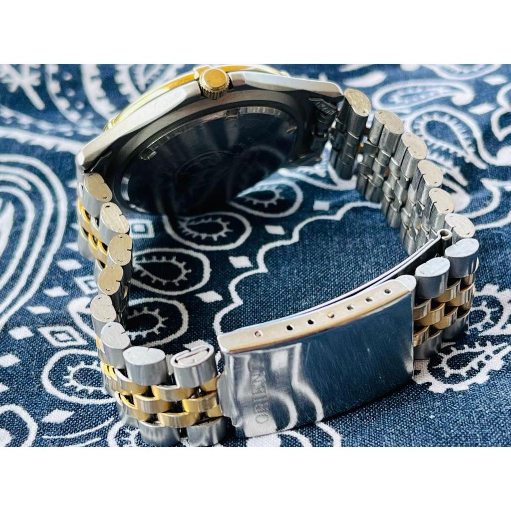 Used [Rare in working condition] ORIENT JUPITER Swimmer 150 Quartz Combi Color [Battery replaced]