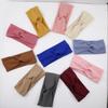 Classic European & American Fashion Cross Headband for Sports, Makeup, and Face Washing