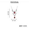Gothic Crystal Spider Necklace For Women Girl Punk Accessories Halloween Jewelry Vintage Goth Choker Collar insect Necklaces