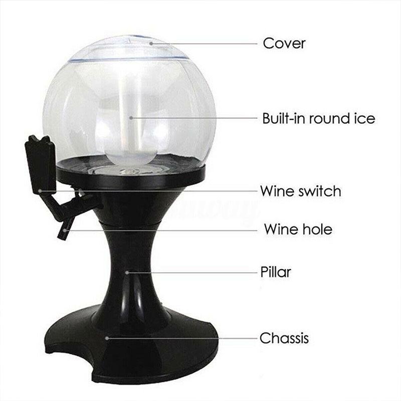 Ball Beverage Dispenser 3.5L Red Wine Dispenser Beverage Machine