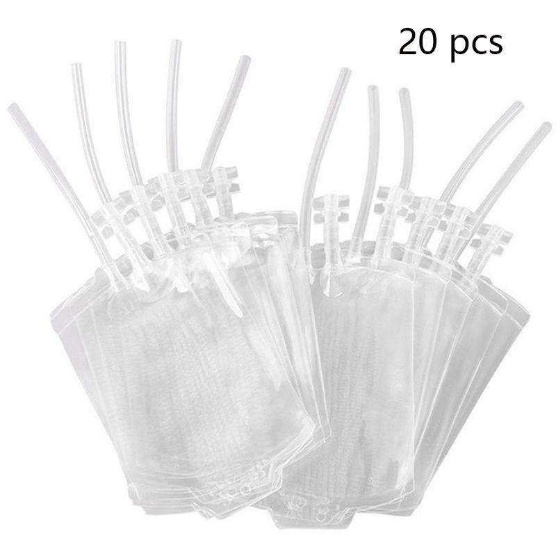 

Пакеты Многоразовые Кровь Хэллоуин Вечеринка Дом с привидениями Контейнер для напитков Декор для вечеринки 20Pcs