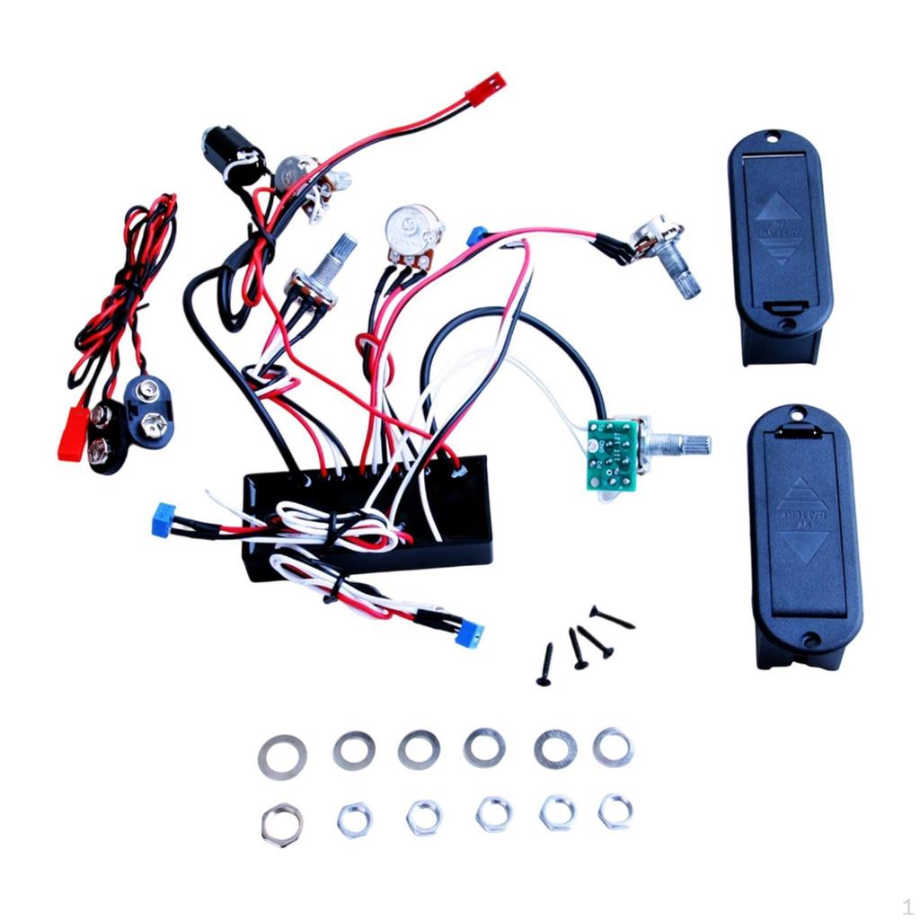 Electric Guitar Preamp Circuit Electronics Bass Accessory Replacement Wiring