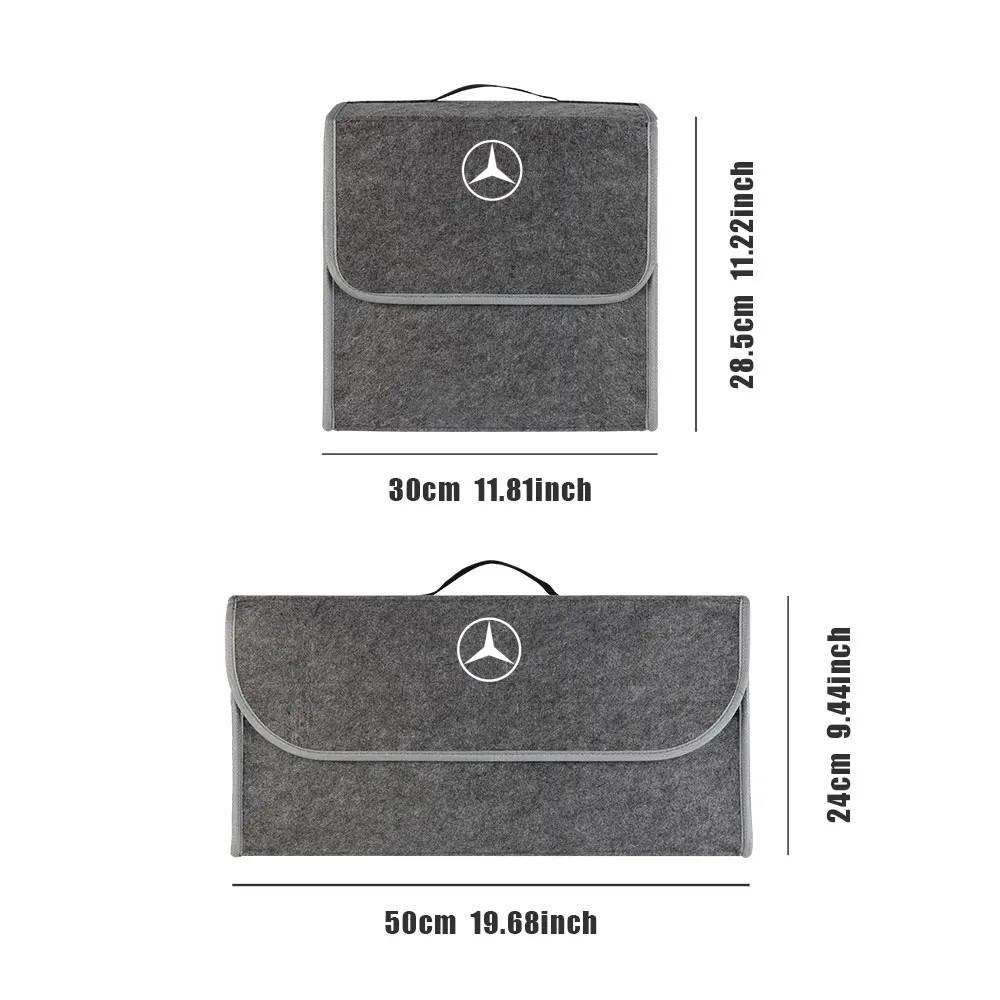 GLC GLB Auto Kofferraum Aufbewahrungstasche Organizer Kleinkram Verstauung Aufräumbox Für Mercedes Benz B/C/E/S Klasse A GLC GLK