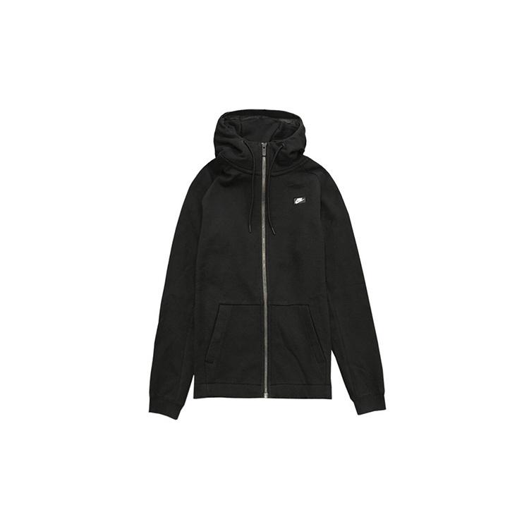 Nike Athleisure Casual Sports Cozy Wear-resistant Hooded Jacket Black Men s AR1725-010 S