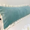 Solid Color Coral Fleece Flannel Pillowcase for Couples - Available In 1.2m, 1.5m, and 1.8m Sizes, Perfect for Winter Warmth.