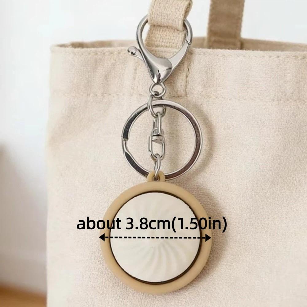 Cute Button Clicker Keyring Mini Sensory Clicker Toys Stress Relief Keychain Kids Toy