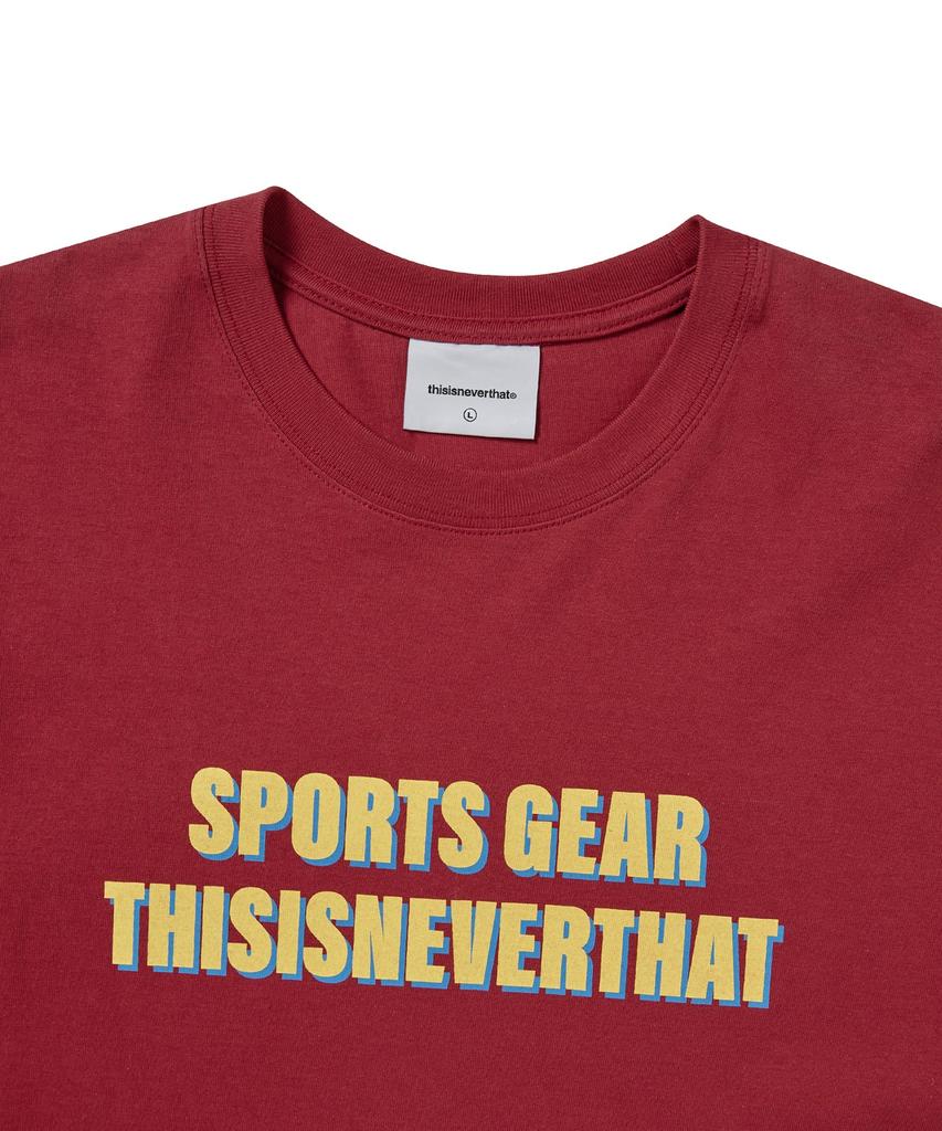 THISISNEVERTHAT Sports Gear Tee Red