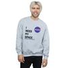 NASA Mens I Need My Space Sweatshirt