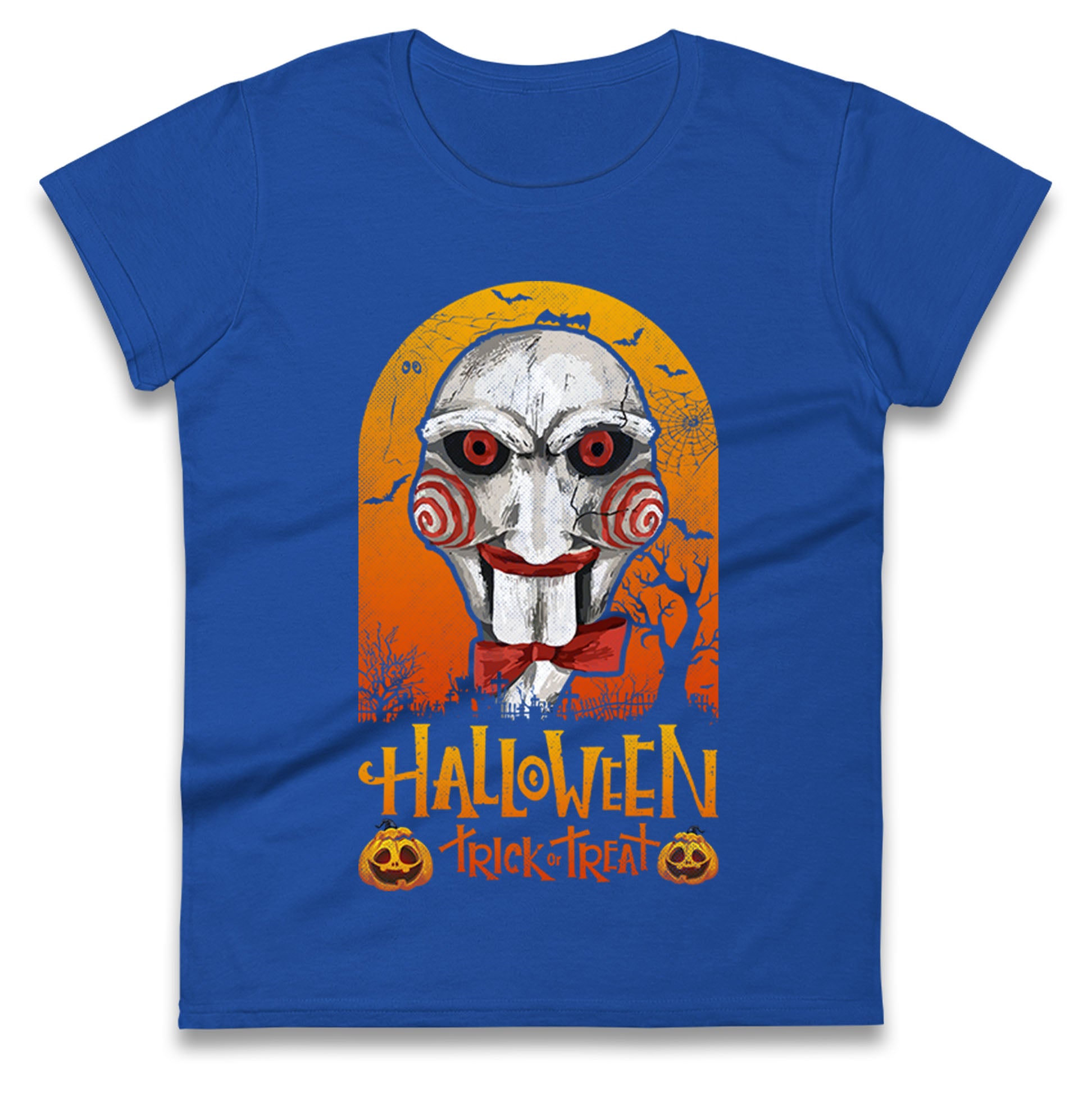 Billy The Puppet Saw Halloween Womens T Shirt Mens Tops Tees Unisex 4XL