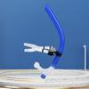 Swimming Front-Breathing Tube Comfortable Snorkel Diving Tube Front Head Snorkel for Snorkeling Scuba Diving Freediving Swimming