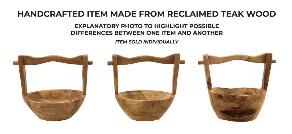 Tablett Timbo Teak Cm 32X25X27