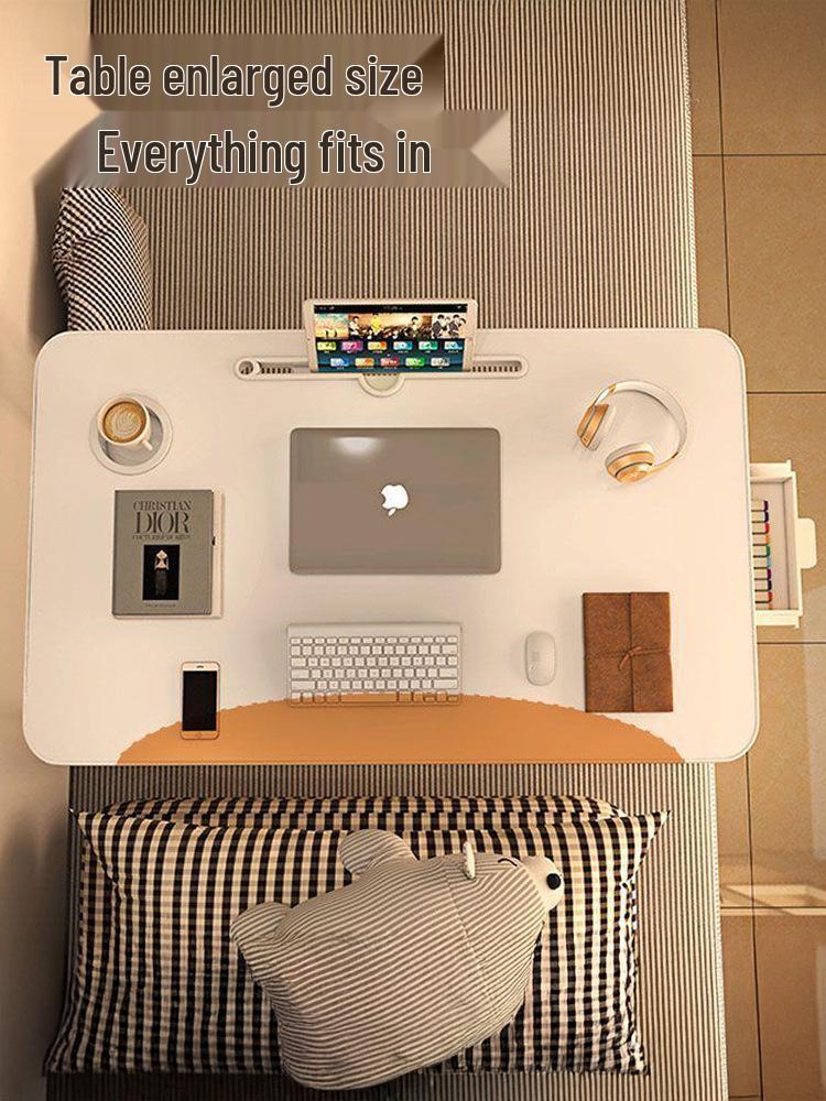 Compact Folding Bedside Desk: Ideal for Laptops, Homework, and Dorm Living
