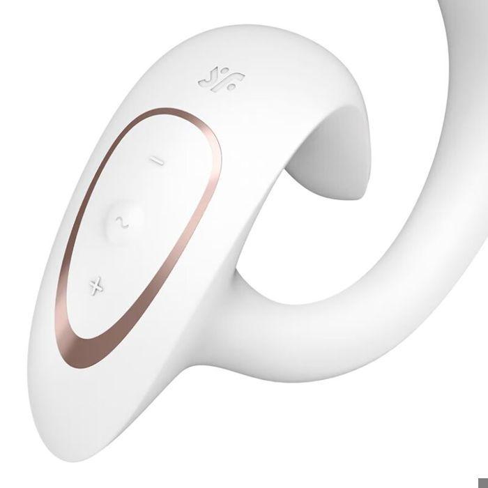 Vibromasseur - SATISFYER - G FOR GODDESS 1 - Double Stimulation - 12 Programmes - Étanche IPX7