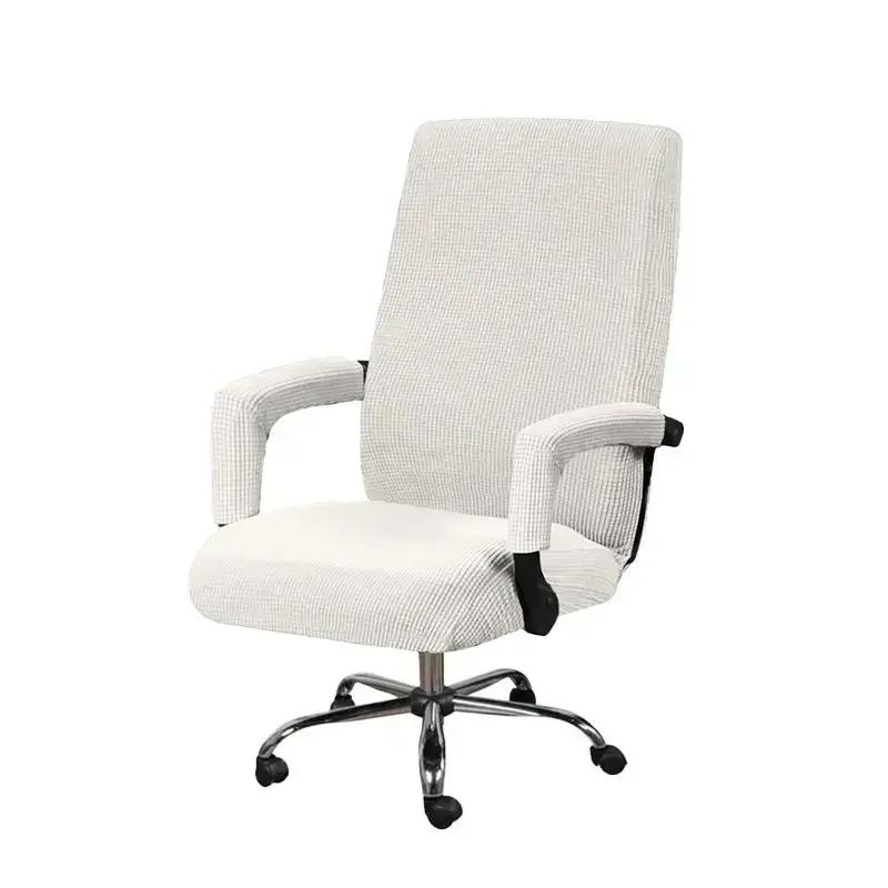 Office Computer Chair Covers Armchair Protector Black High Quality Housse De Chaise Includ Armrest Jacquard Gamer Chair Covers