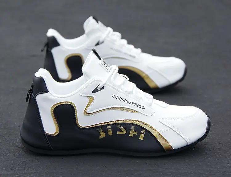 Fashion 2024 Sneaker Men Designer Cover Bottom Shoes Fashion Casual Leather Mesh Breathable Increased Internal Platform Board Shoe