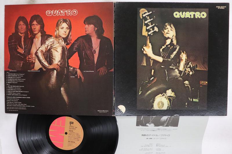 

LP Record SUZI QUATRO Quatro EMS80045 EMI 1974 Japan Rock Used