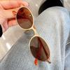 Fashion Oval Sun Glasses Small Frame Retro UV400 Shades Women Sunglasses Outdoor Travel Accessories