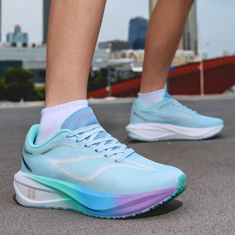 New 5C Couple Sports Running Shoes Non-slip Outsole Wear-resistant, Breathable and Comfortable Men's and Women's Marathon Running Shoes