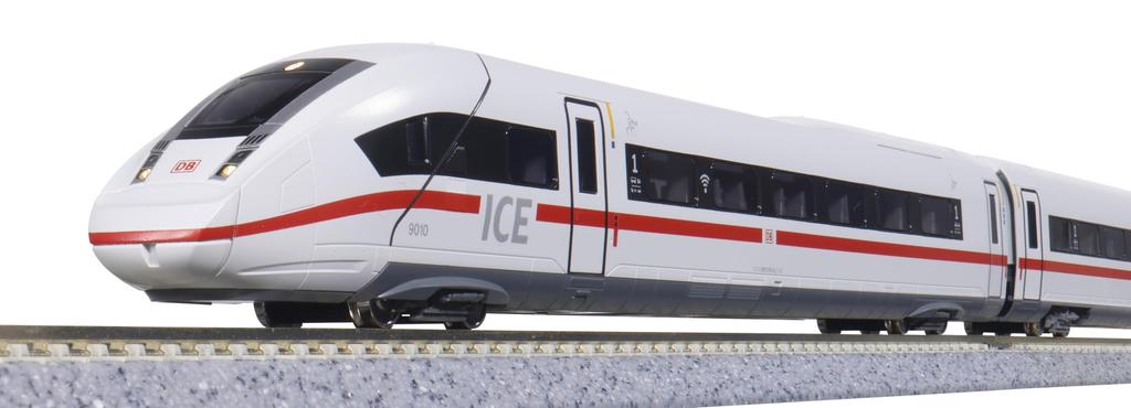 KATO N Gauge ICE4 Basic Model Set, 4-Car Train, 10-2074