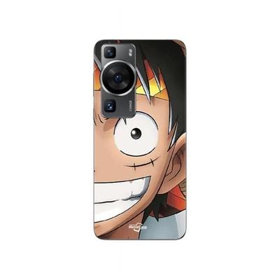 Case - MANIACASE - Huawei P60 - Flexible - Black - Monkey D. Luffy - One Piece