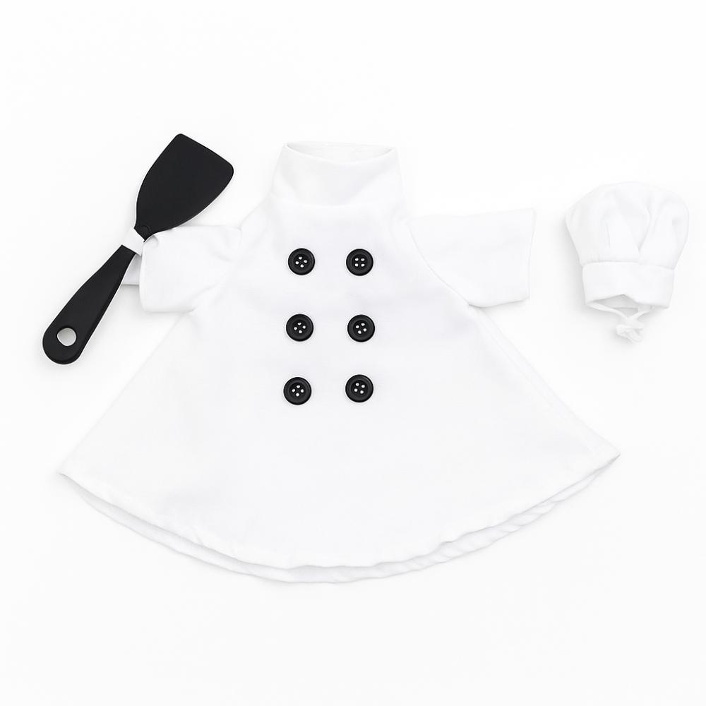 

Мультяшный костюм шеф-повара-гуся, регулируемая одежда для косплея гуся, уличная одежда для гусей, уличная S белый