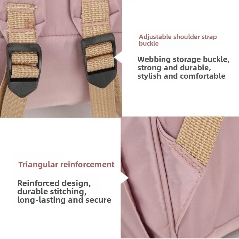 Large Capacity Nappy Backpack Bag Multi-Functional Mom's Outting Bag Mommy Bag  for Nursing